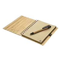 Bamboo Notebook and Pen