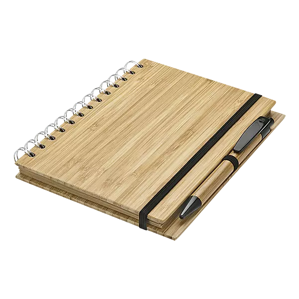 Bamboo Notebook and Pen