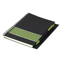 Coloured Stripe Notebook with Pen