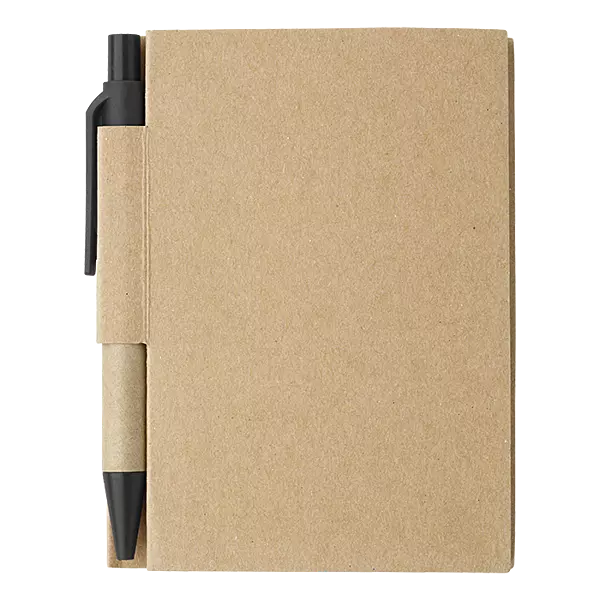 Mini Recycled Notebook and Pen