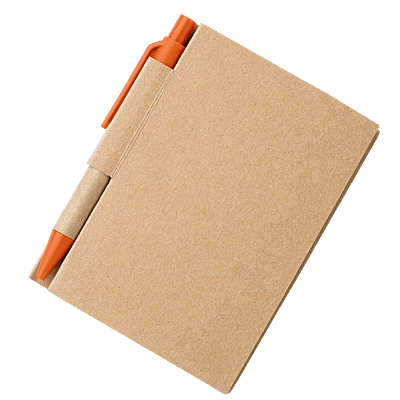 Mini Recycled Notebook and Pen