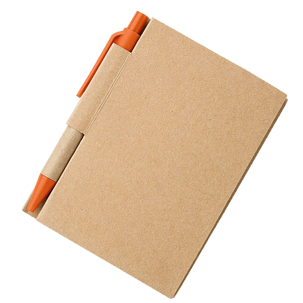 Mini Recycled Notebook and Pen