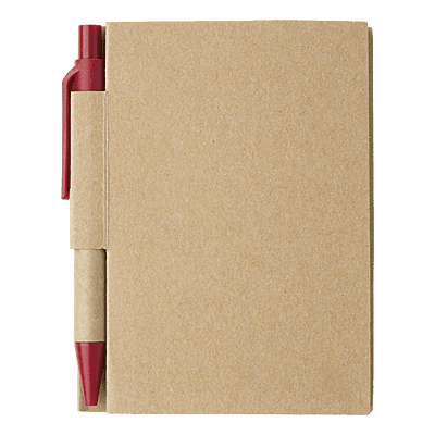 Mini Recycled Notebook and Pen