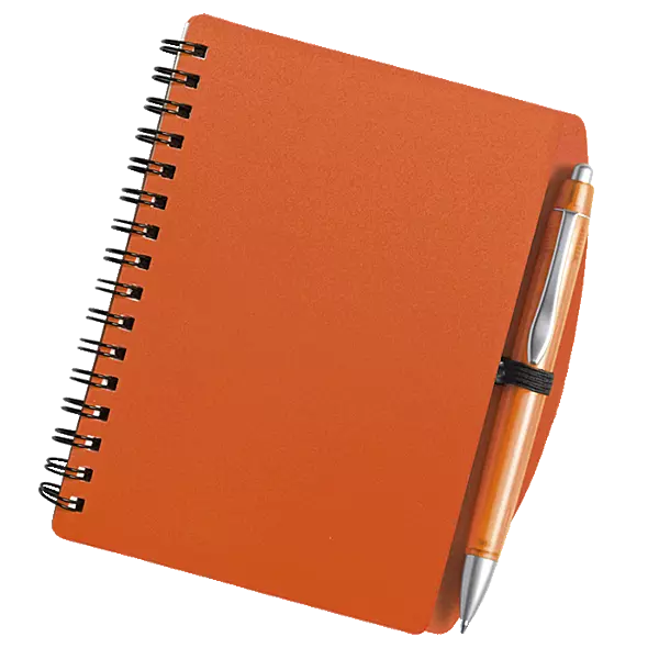A6 Spiral Notebook and Pen