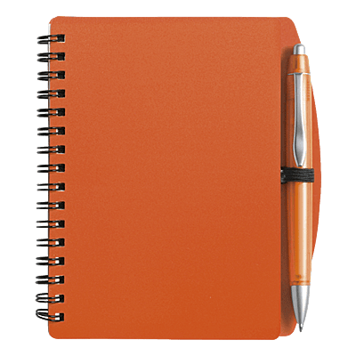 A6 Spiral Notebook and Pen