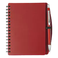A6 Spiral Notebook and Pen