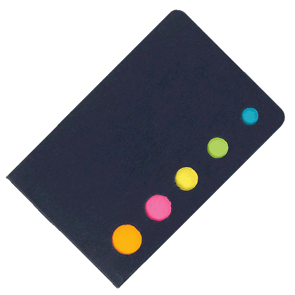 Holder with Sticky Notes