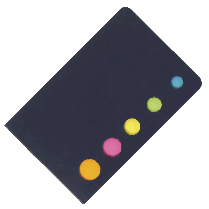 Holder with Sticky Notes