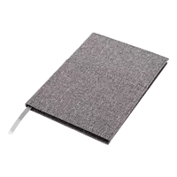 A5 Melange Notebook With Front Pocket