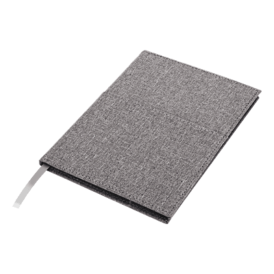 A5 Melange Notebook With Front Pocket