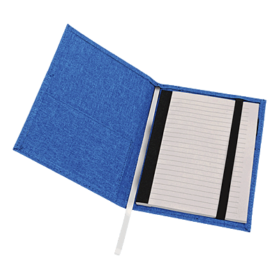 A5 Melange Notebook With Front Pocket