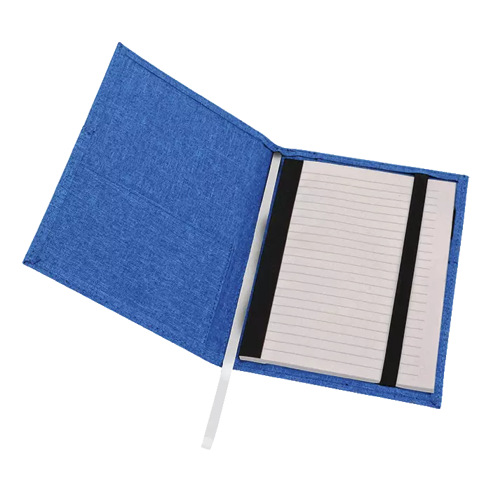A5 Melange Notebook With Front Pocket