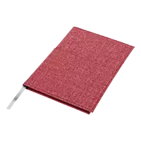 A5 Melange Notebook With Front Pocket