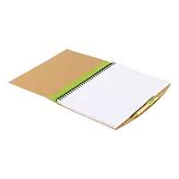 Recycled Cardboard Notebook With Pen