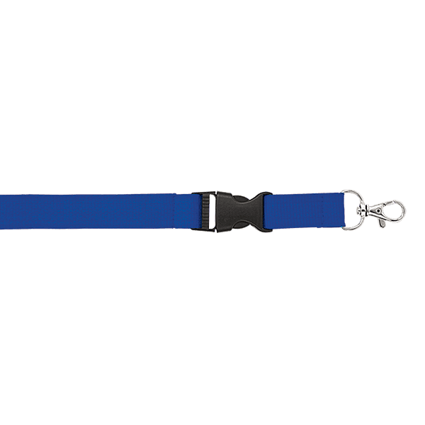 Woven Lanyard with Plastic Buckle