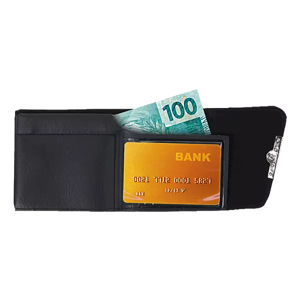 PVC Pinch Wallet