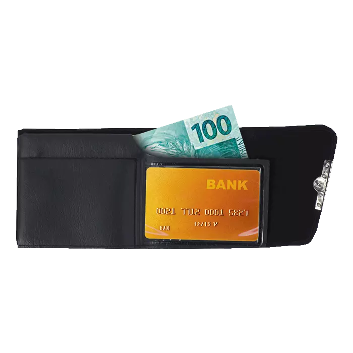 PVC Pinch Wallet