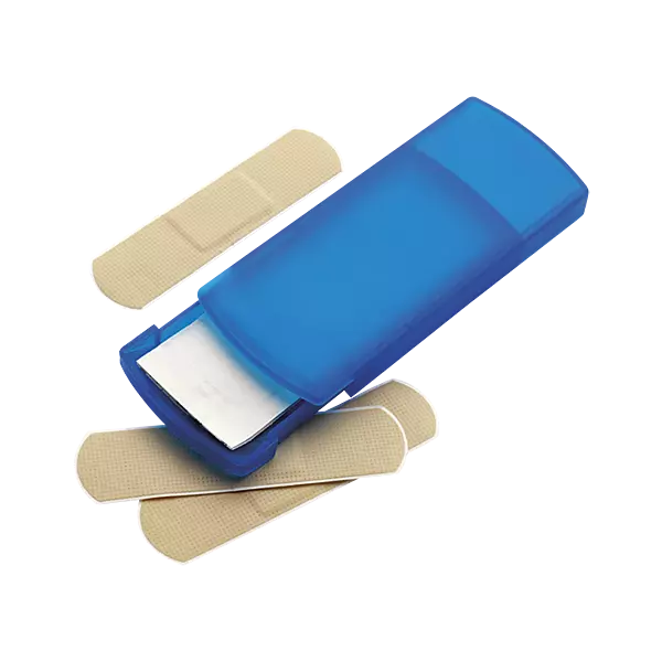 5 Plasters in Plastic Case