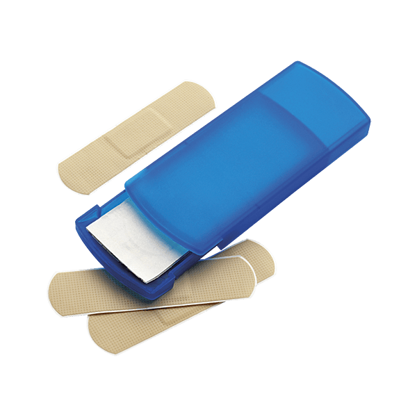 5 Plasters in Plastic Case