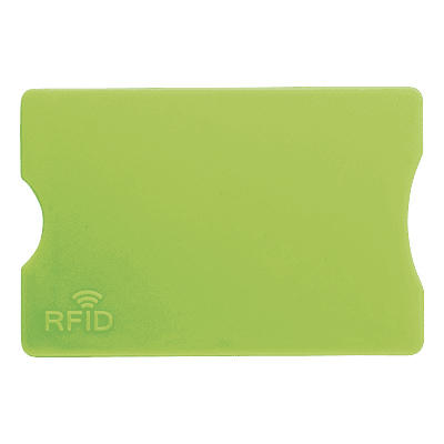 Plastic Card Holder with RFID Protection