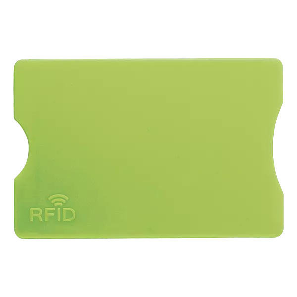 Plastic Card Holder with RFID Protection