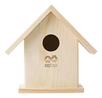Birdhouse With Painting Set