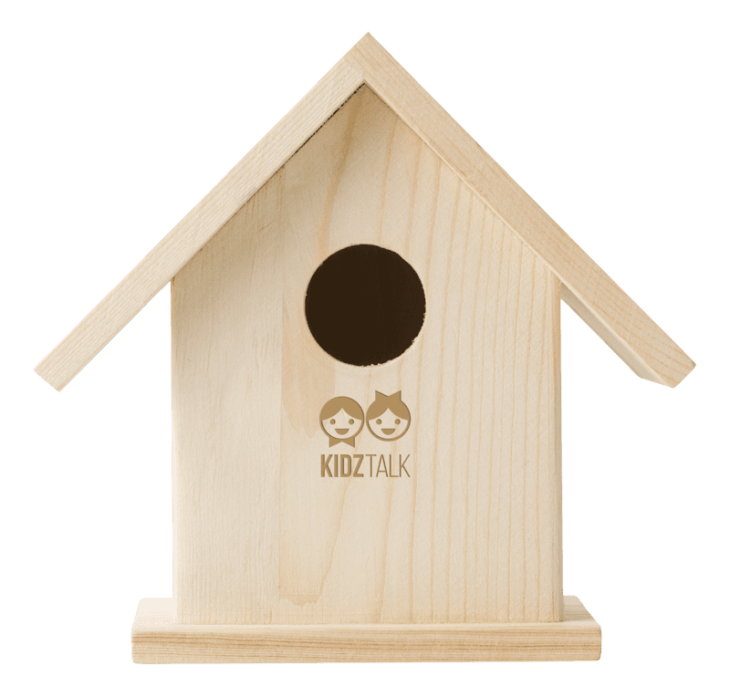 Birdhouse With Painting Set