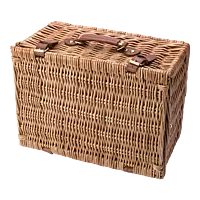 Two Person Willow Picnic Basket
