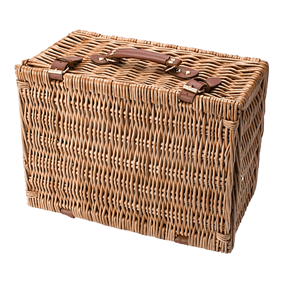 Two Person Willow Picnic Basket