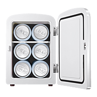 6 Can Mini-Fridge With Built In Bluetooth Speaker