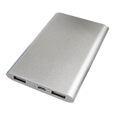 Slim Aluminium 4000 mAh Powerbank