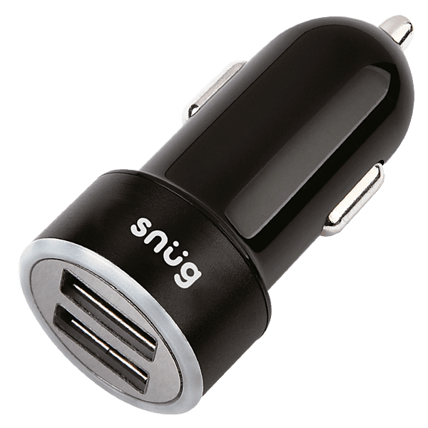 Snug Car Charger With Micro USB Cable