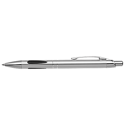 Metal Ergonomic Grip Ballpoint Pen