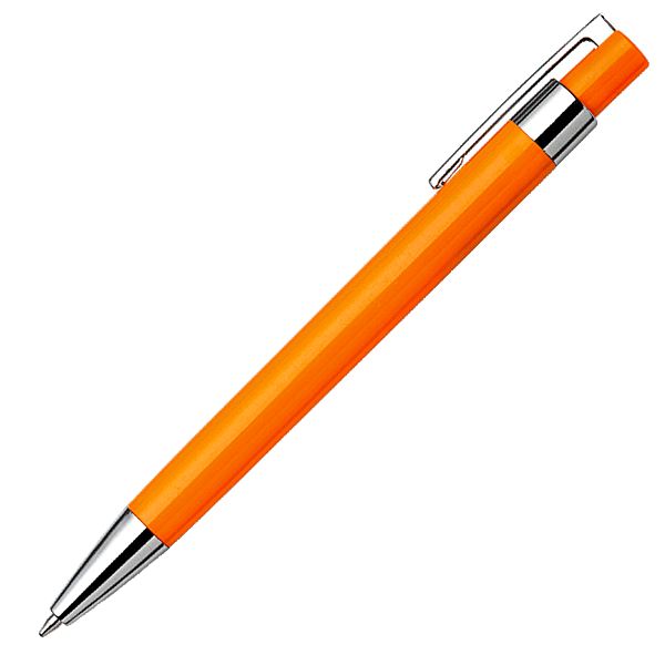 Coloured Barrel Click Pen