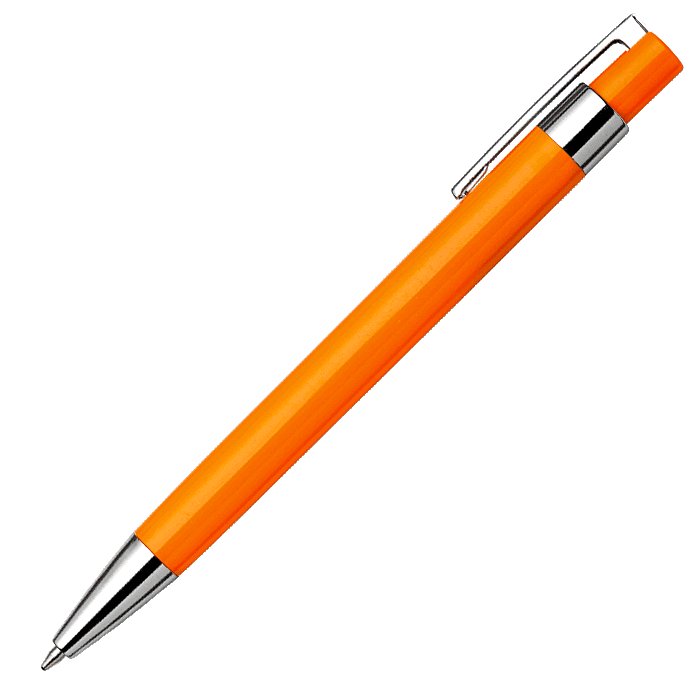 Coloured Barrel Click Pen