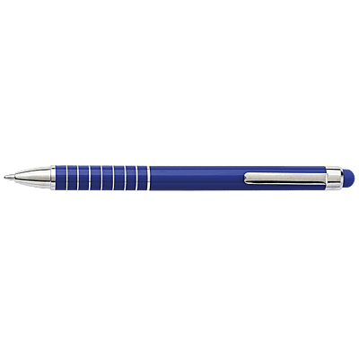 Aluminium Ballpoint Pen with Matching Colour Stylus