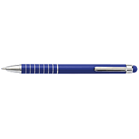 Aluminium Ballpoint Pen with Matching Colour Stylus