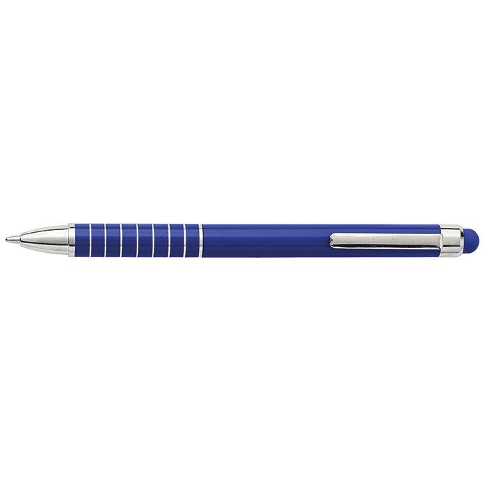 Aluminium Ballpoint Pen with Matching Colour Stylus