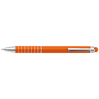Aluminium Ballpoint Pen with Matching Colour Stylus