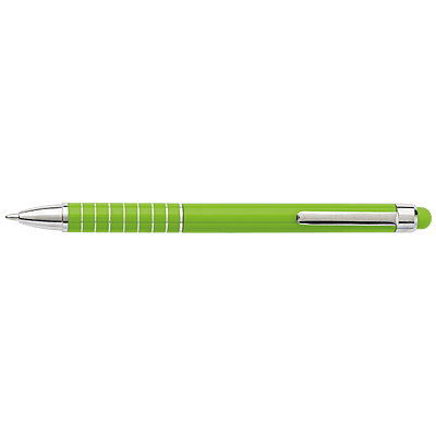 Aluminium Ballpoint Pen with Matching Colour Stylus