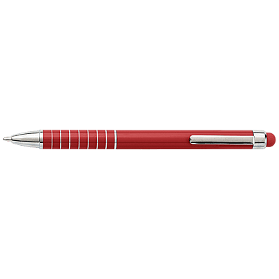 Aluminium Ballpoint Pen with Matching Colour Stylus