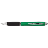 Ballpoint with Rubber Grip and Stylus