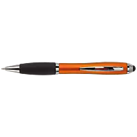 Ballpoint with Rubber Grip and Stylus