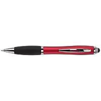 Ballpoint with Rubber Grip and Stylus
