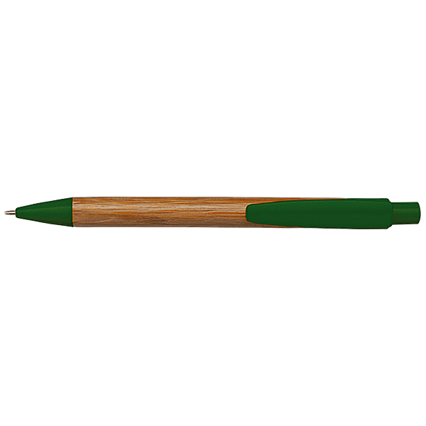 Bamboo Ballpoint Pen with Plastic Trims