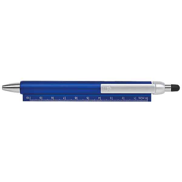 2 in 1 Stylus Ballpoint Pen and Ruler