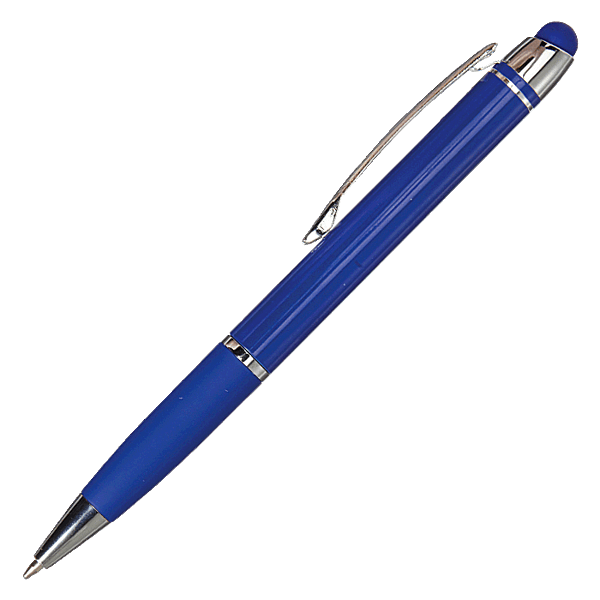 Stylus Ballpoint Pen with Matching Coloured Grip