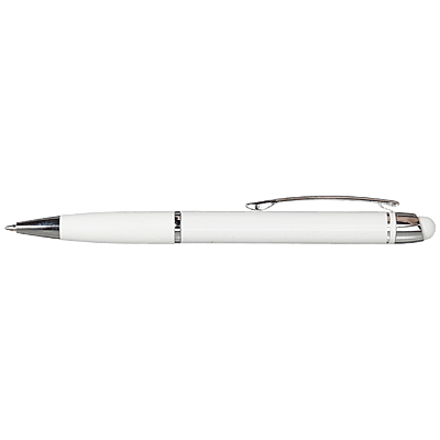 Stylus Ballpoint Pen with Matching Coloured Grip