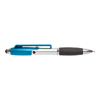 Ballpoint Pen With Stylus And Mobile Phone Stand