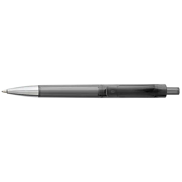 Ballpoint Pen With Transparent Coloured Barrel